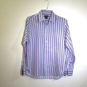 Michael Kors purple/white/blue stripe dress shirt.